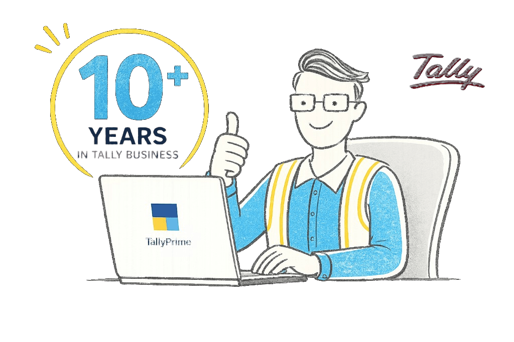 Tally expert from Plug & Play Computers with 10+ years in the TallyPrime business