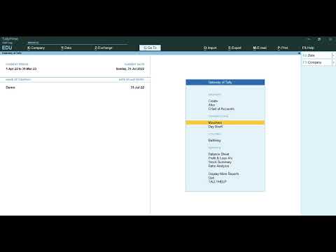 TALLY TRIAL V/S EDUCATIONAL VERSION - Plug & Play Computers Tally tutorial